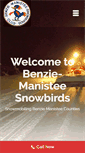 Mobile Screenshot of benziemanisteesnowbirds.com